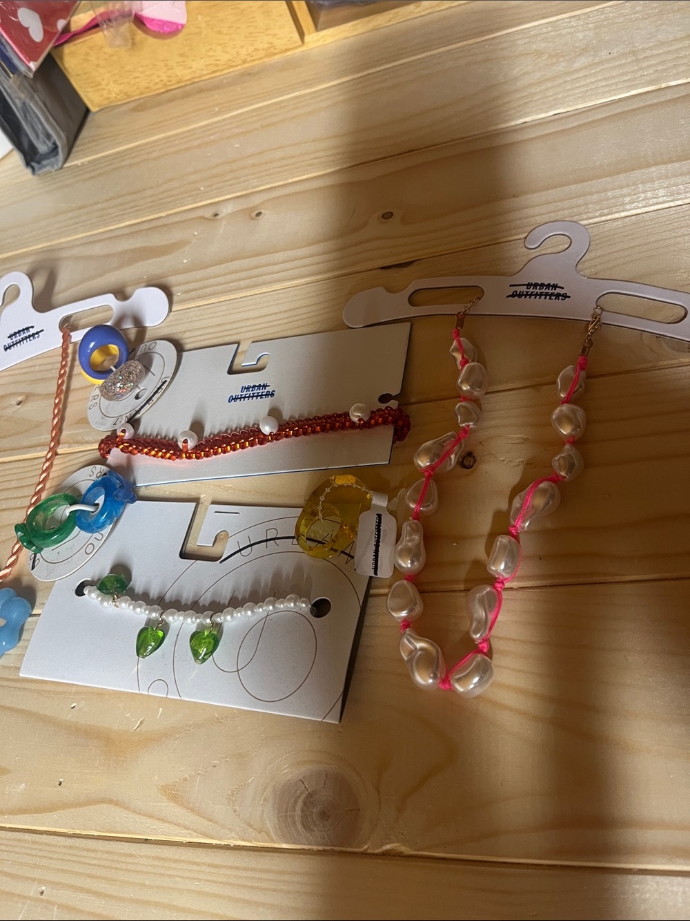 Urban Outfitters Bundle- Fashion Necklaces and rings. Summer Fun!Multicolor - Picture 3 of 12